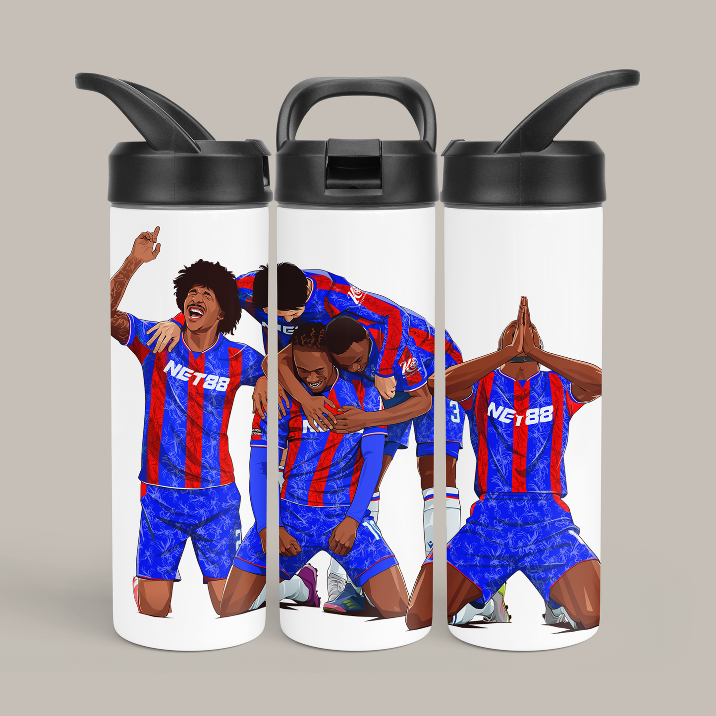 Palace FA Cup Winners 20oz Stainless Steel Sports Tumbler/Water Bottle