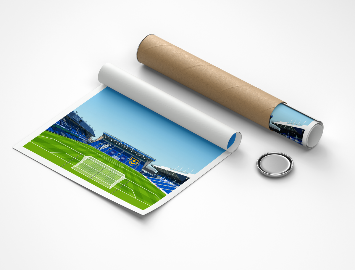 Fratton Park Stadium Print