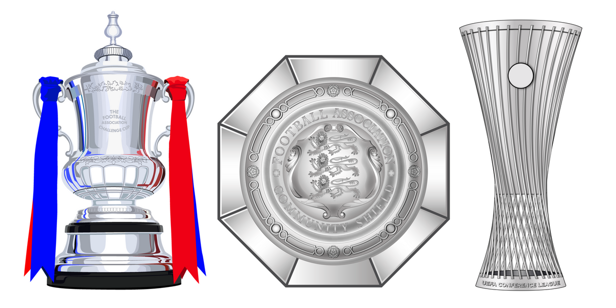 Crystal Palace Three Trophies Mug