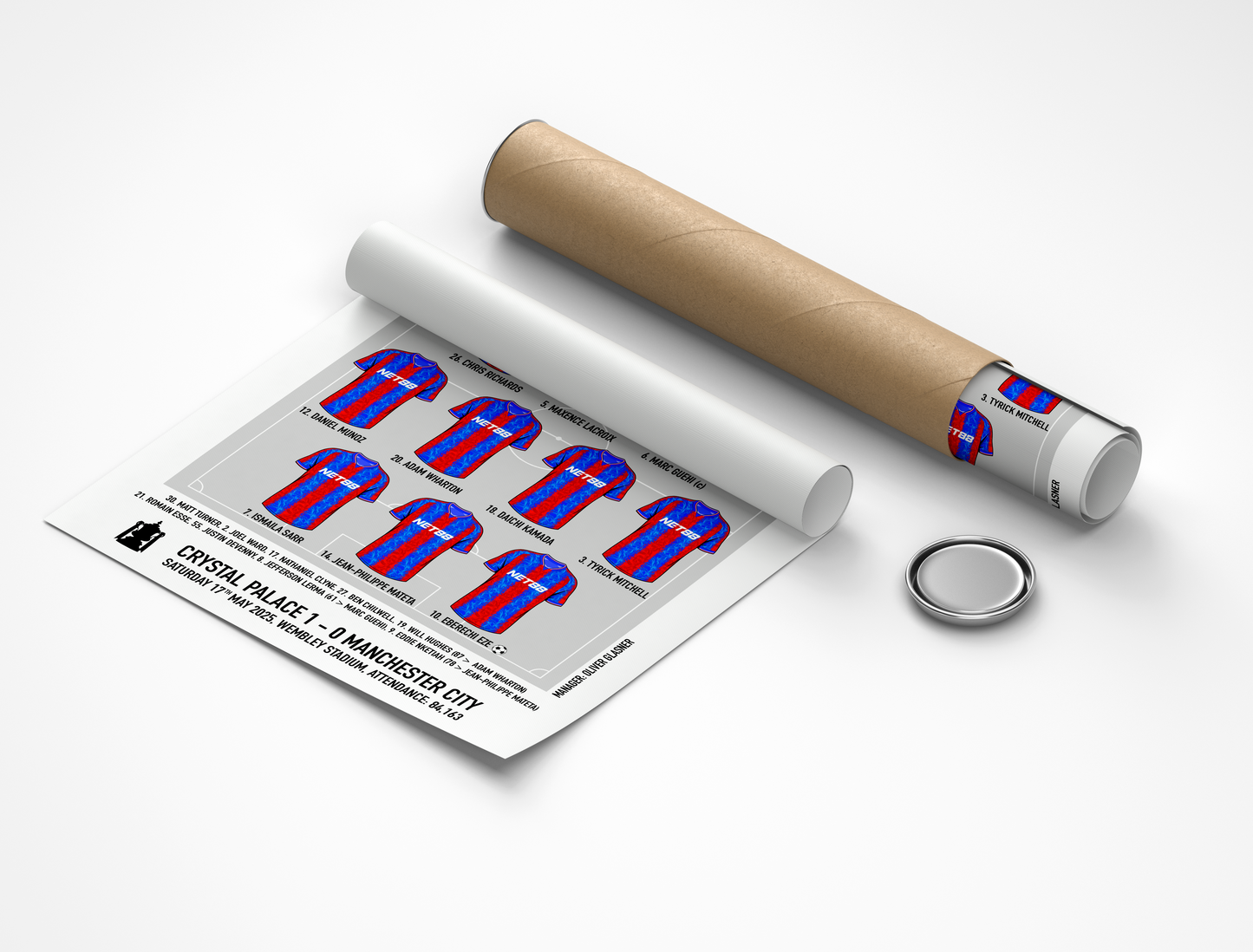 Crystal Palace FA Cup Final Print