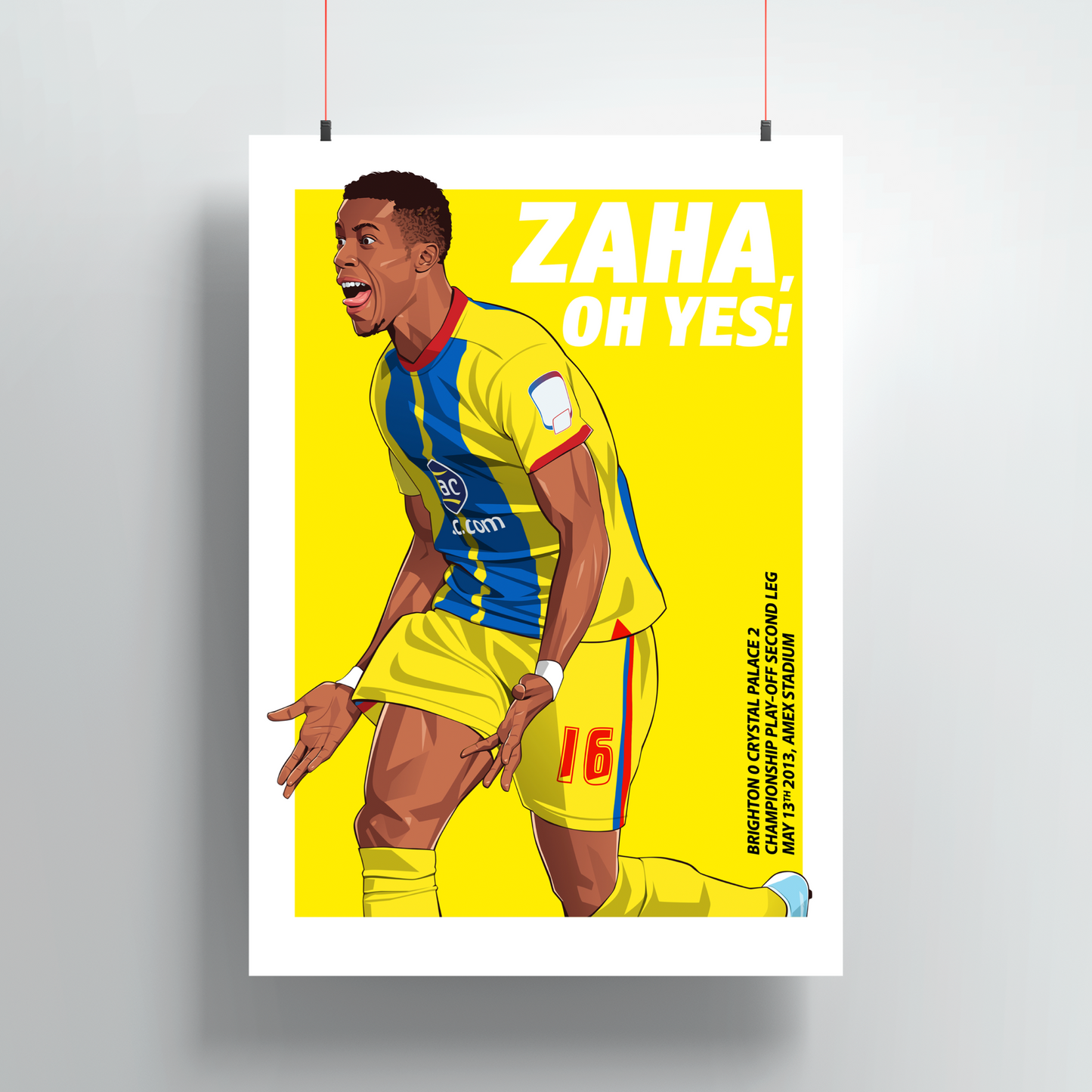 Zaha, Oh Yes! Print