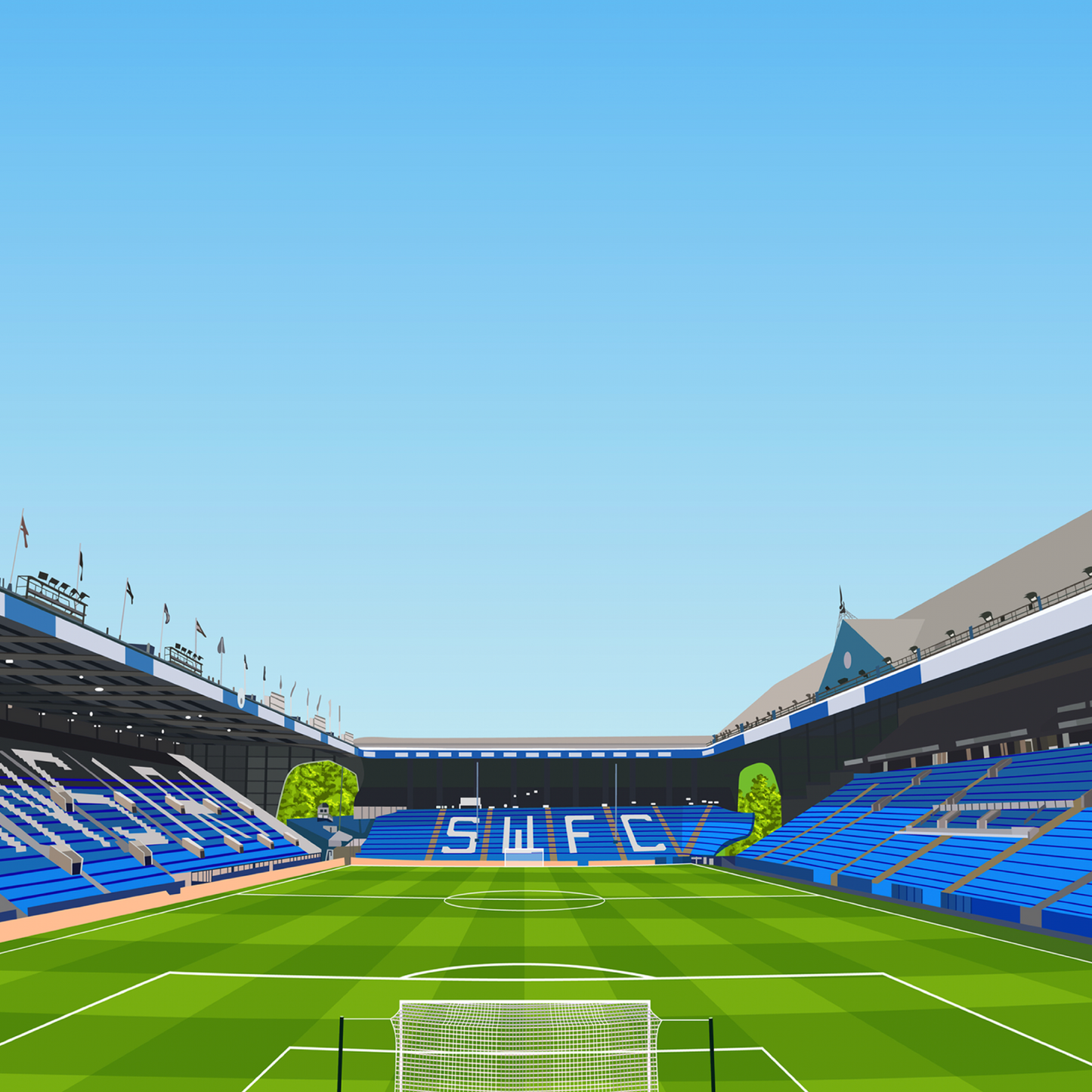 Hillsborough Stadium Print