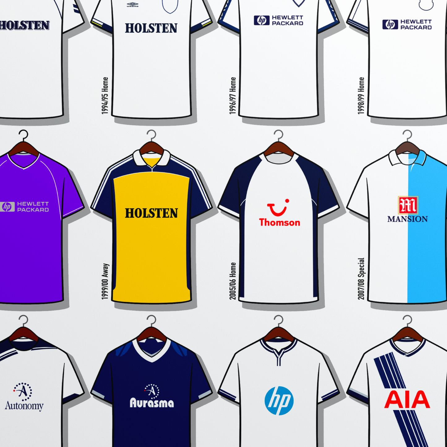 Tottenham Shirts Print