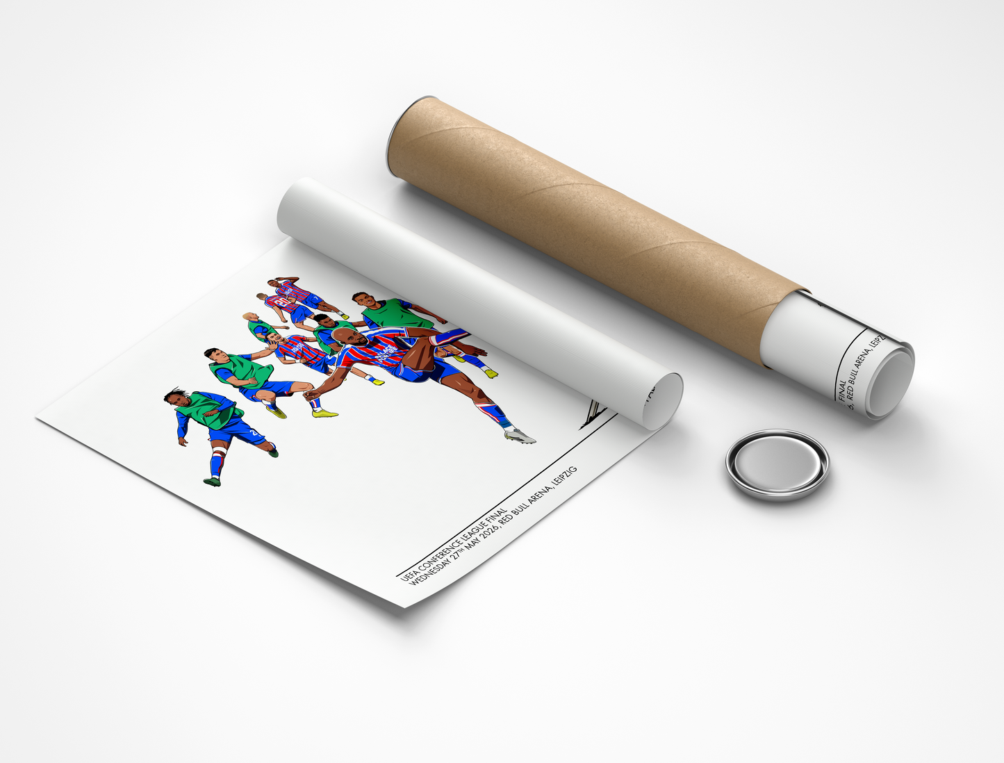 Crystal Palace Conference League Final Celebration Print