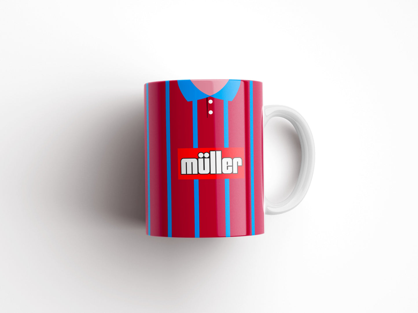 Personalised Retro Aston Villa Mug - Any Name and Number