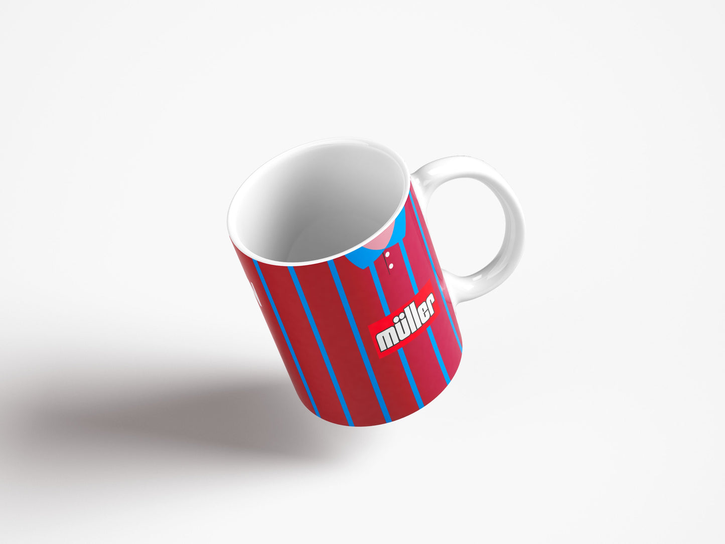 Personalised Retro Aston Villa Mug - Any Name and Number
