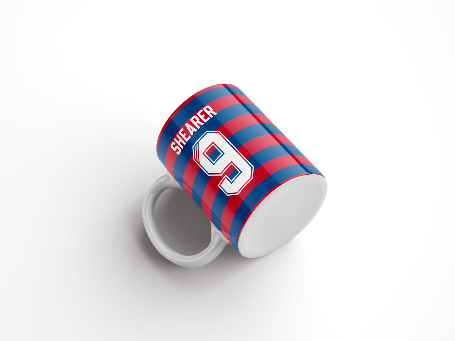 Personalised Retro Newcastle Away Shirt Mug - Any Name and Number