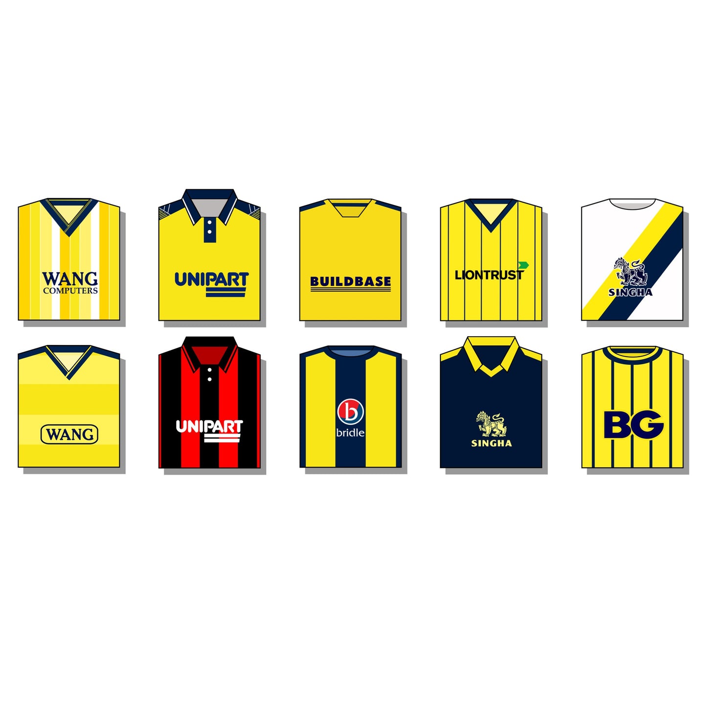 Oxford United Shirts Mug