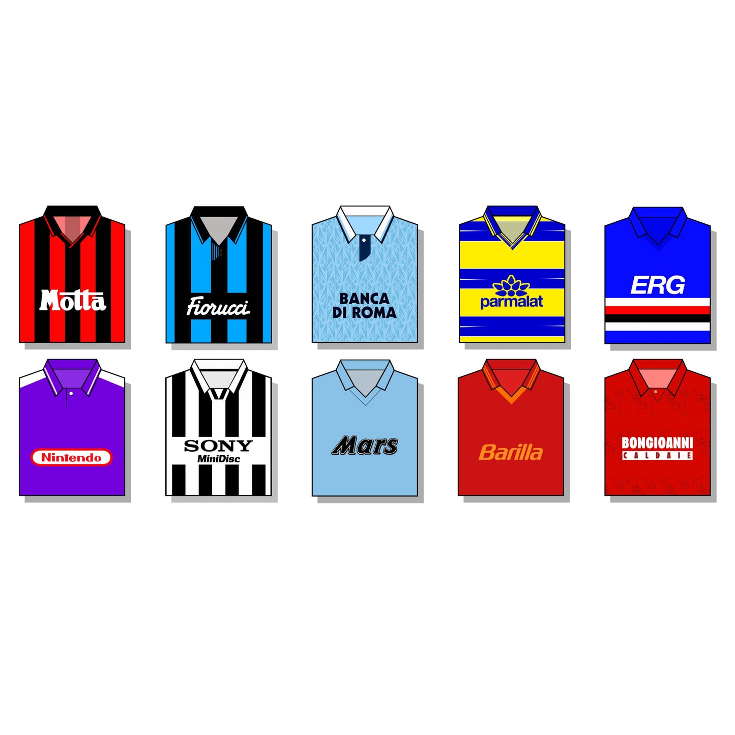 Seria A 90’s Shirts Mug