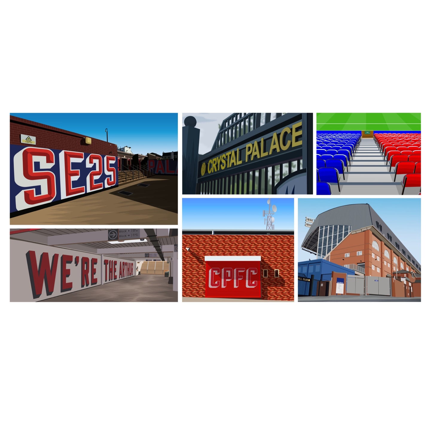 Selhurst Park Stadium Mug - Crystal Palace