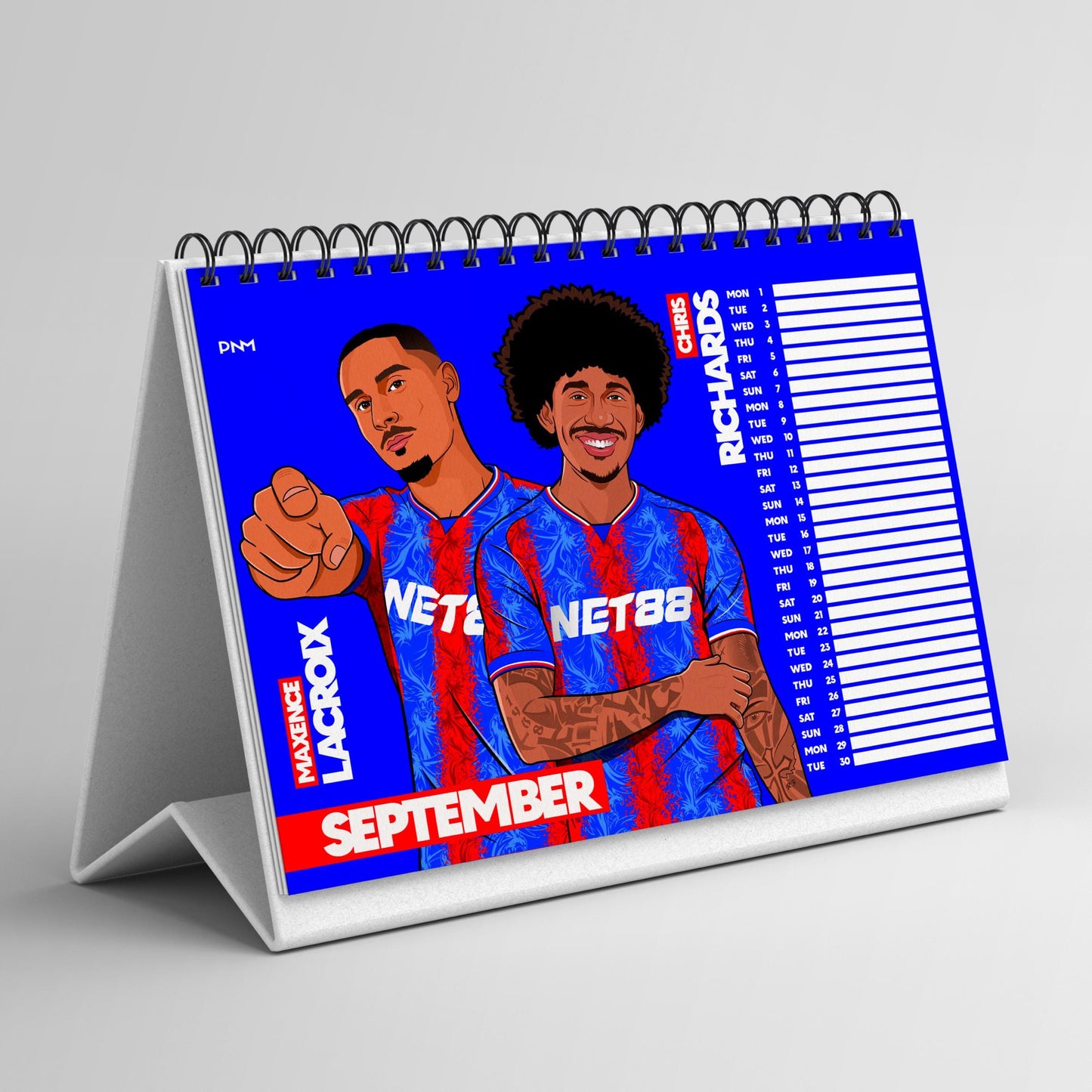 Crystal Palace 2025 Desk Calendar