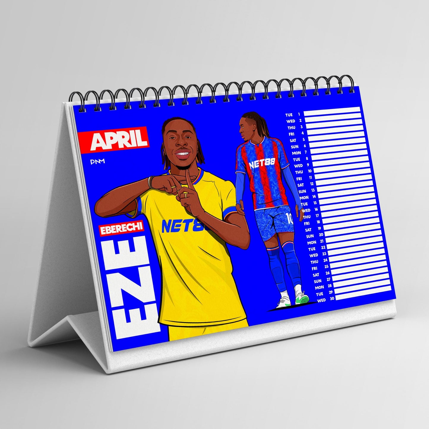 Crystal Palace 2025 Desk Calendar