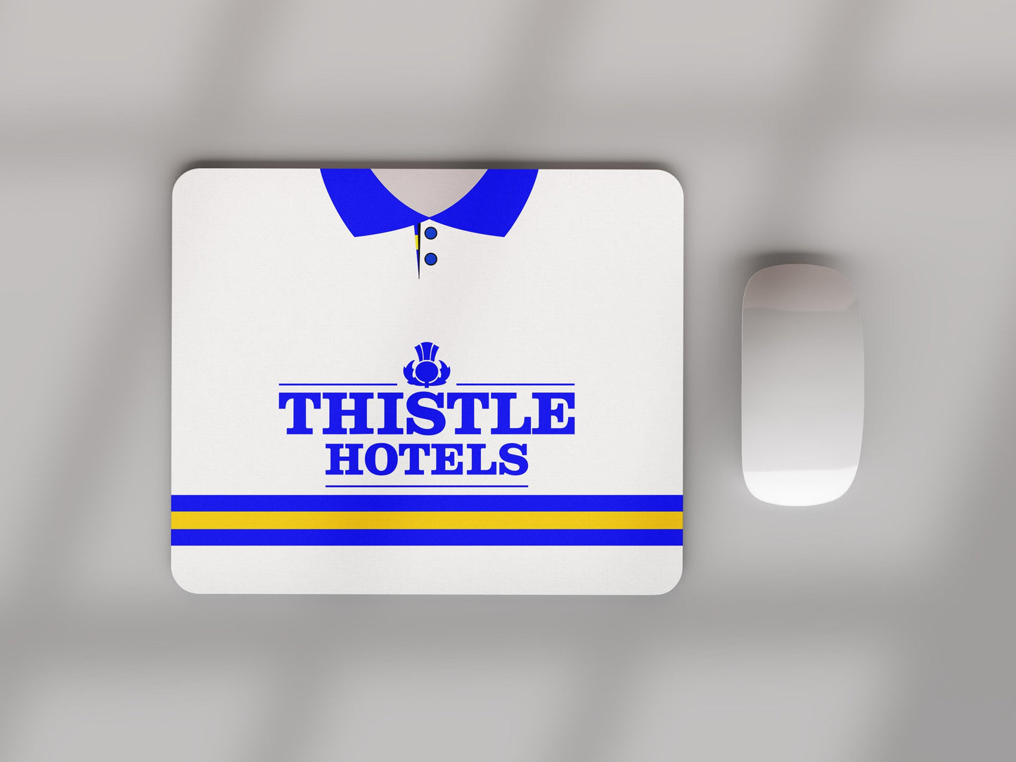 Retro Leeds United Mouse Mat
