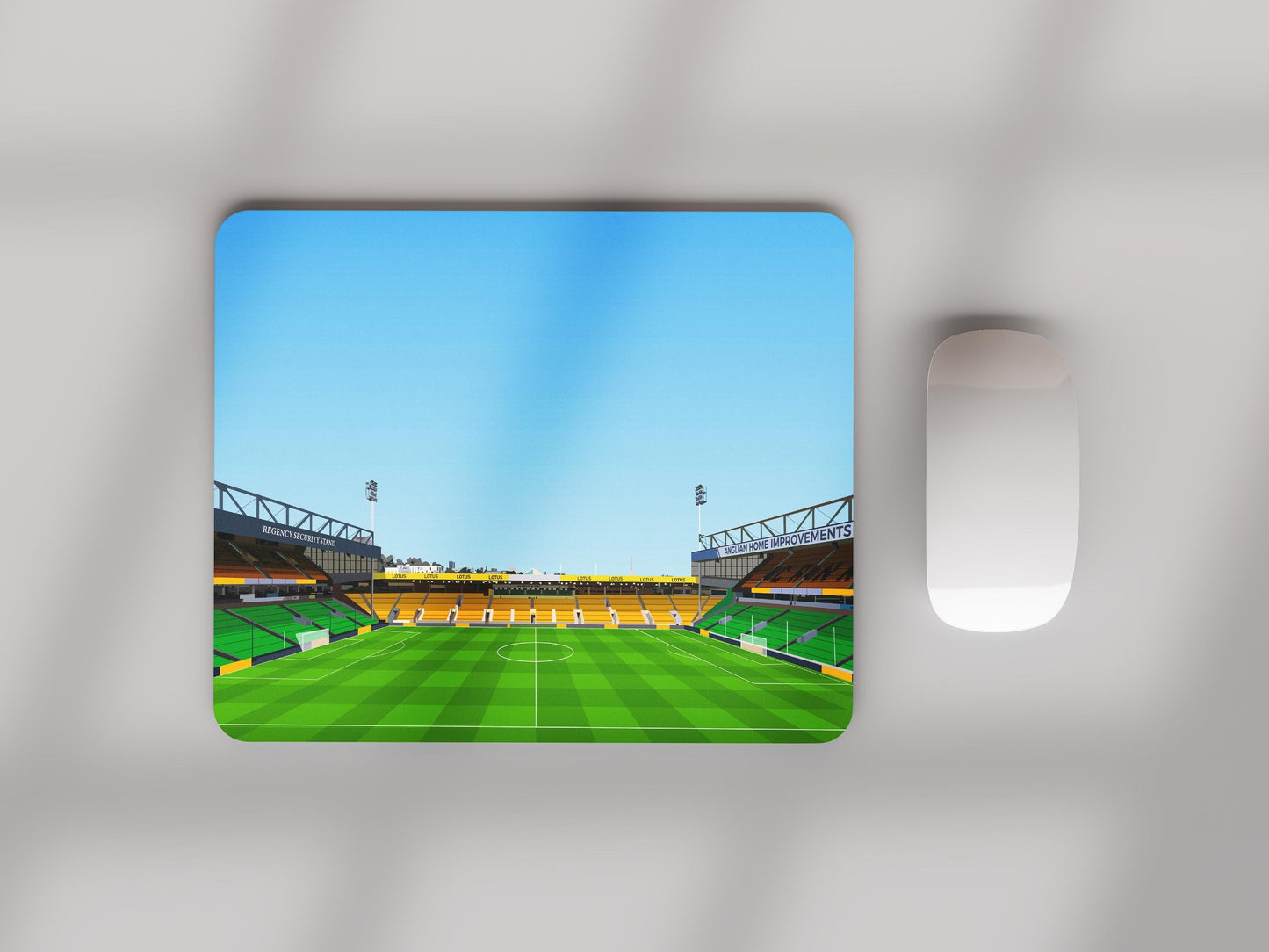 Carrow Road Stadium Mouse Mat