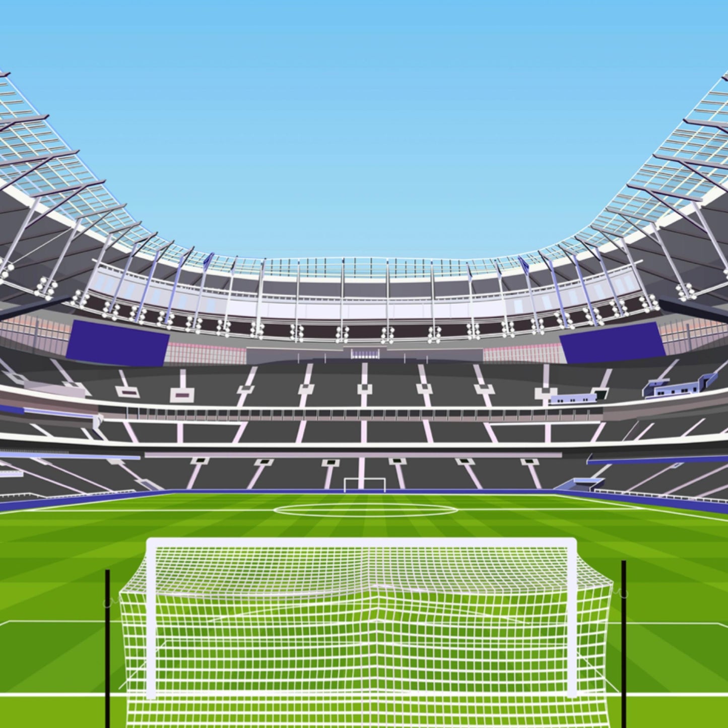 Tottenham Stadium Print - Spurs - Tottenham Hotspur