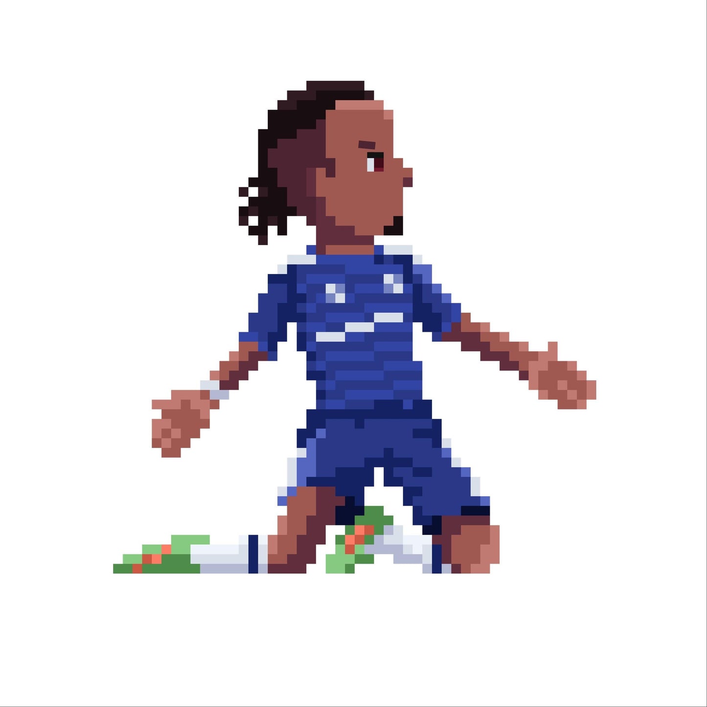 Drogba Pixel Art T-Shirt