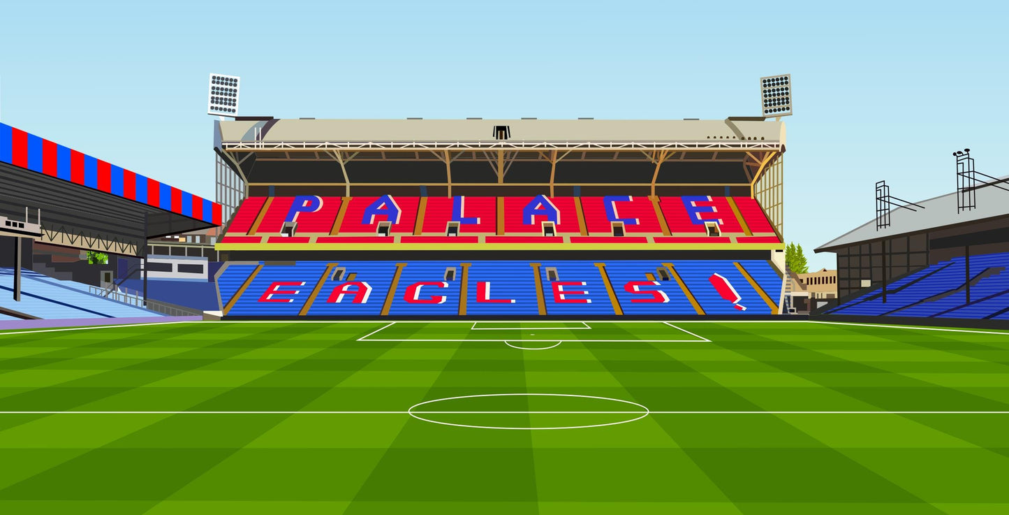 Holmesdale Road Stand Mug - Selhurst Park - Crystal Palace