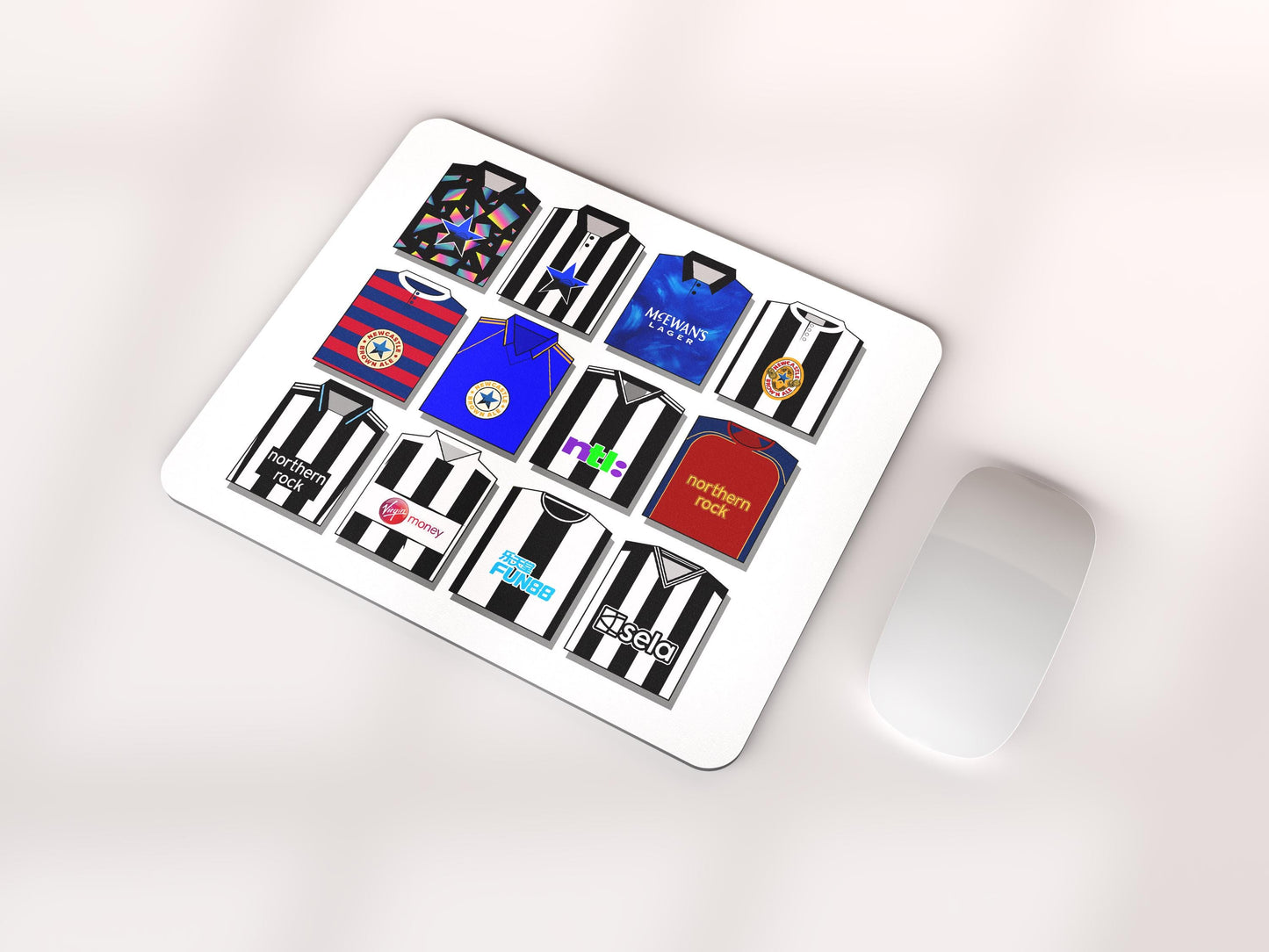 Newcastle Shirts Mouse Mat