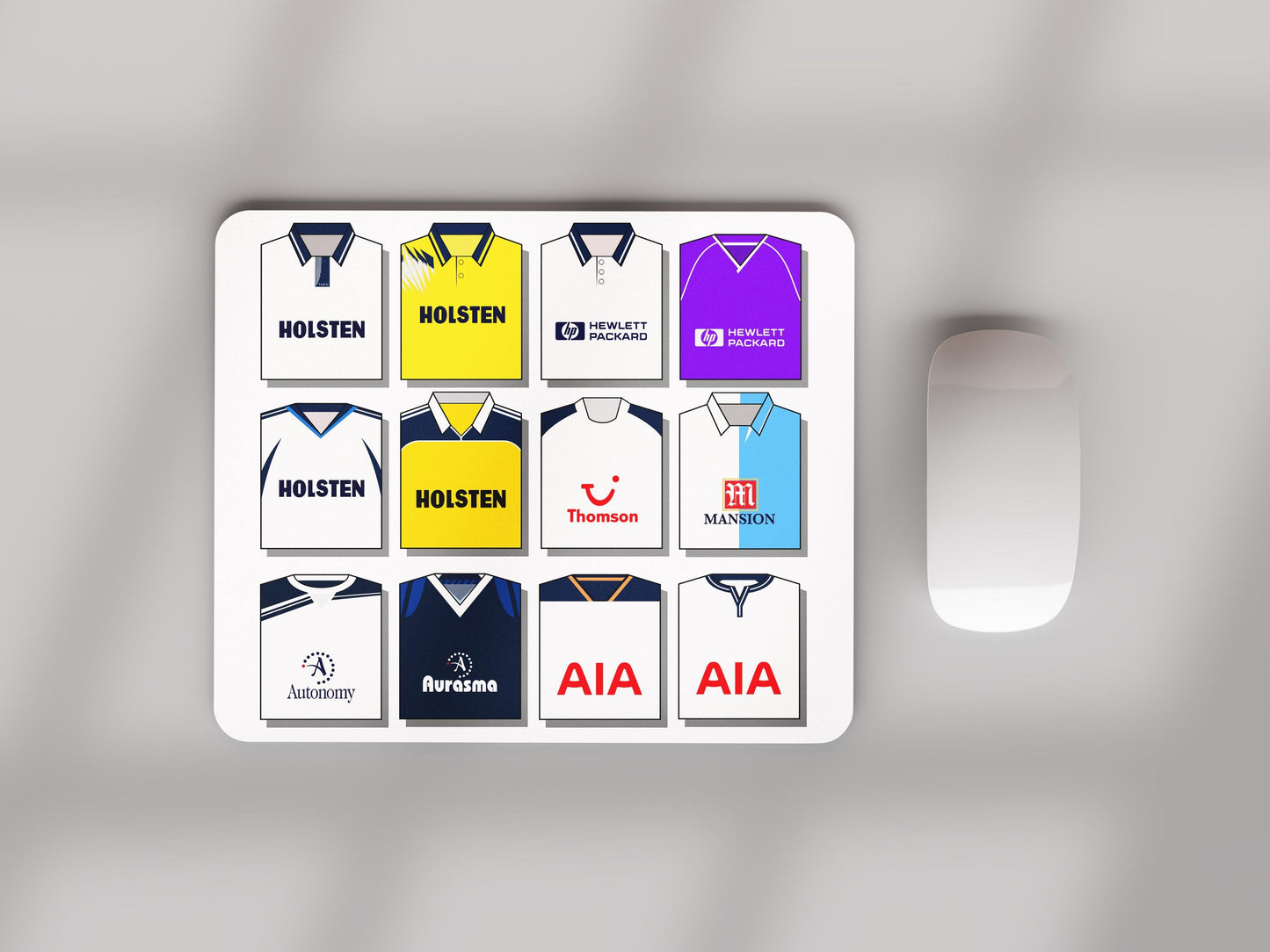 Spurs Shirts Mouse Mat