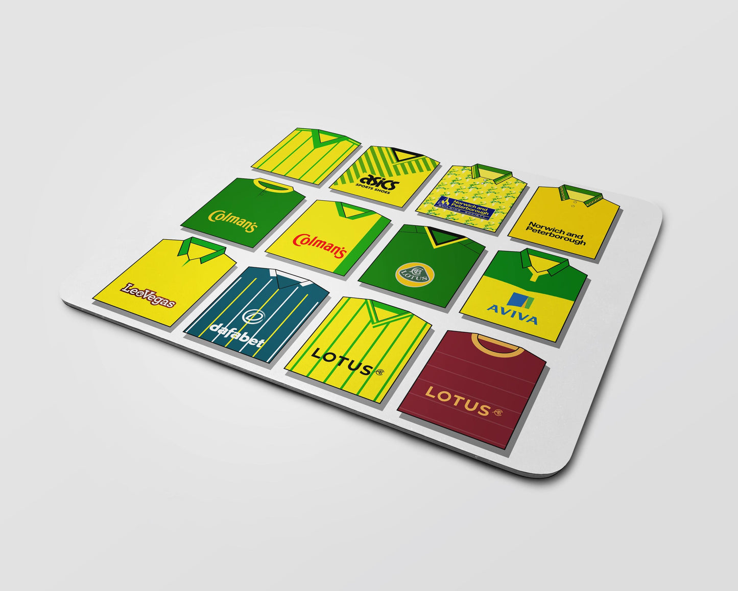 Norwich Shirts Mouse Mat