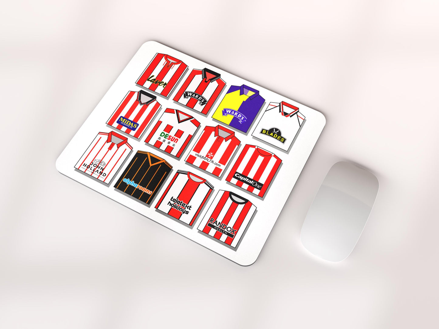 Sheffield United Shirts Mouse Mat