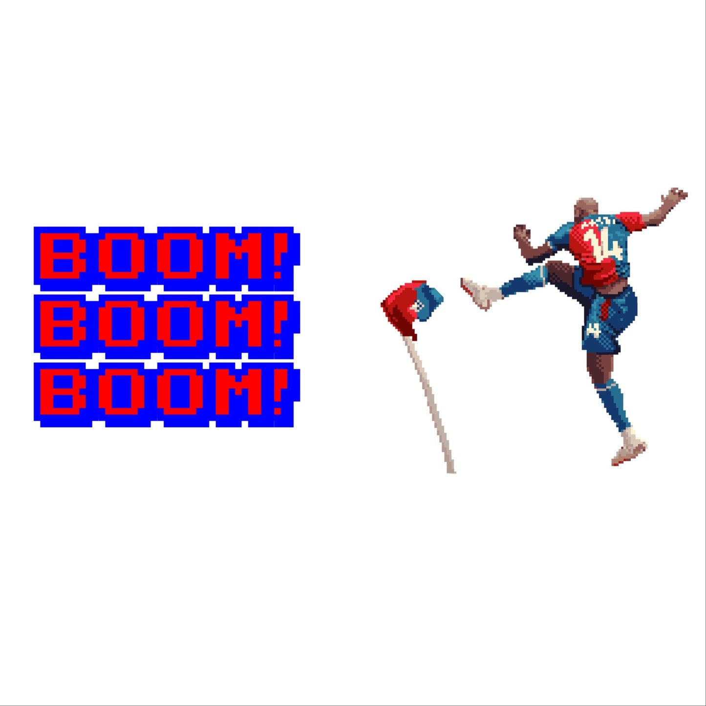 Mateta Pixel Art Mug - Crystal Palace