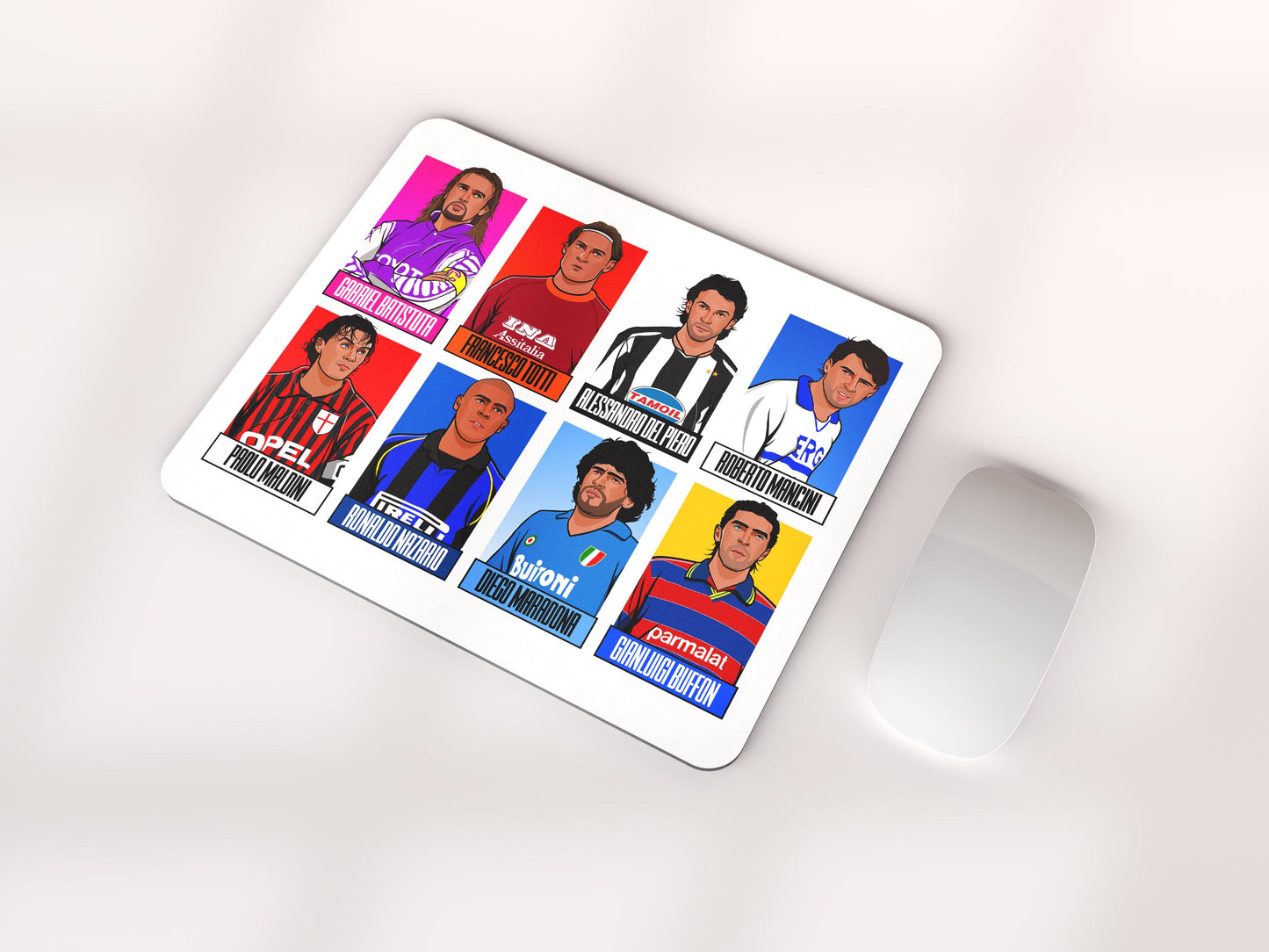 90s Serie A Players Mouse Mat