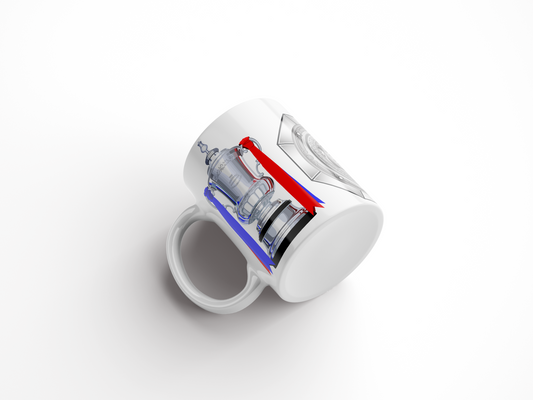 Crystal Palace Three Trophies Mug