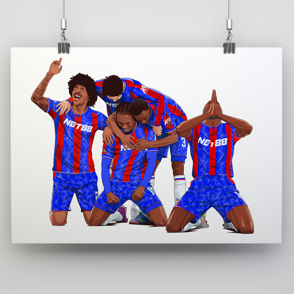 Palace FA Cup Winners Celebration Print