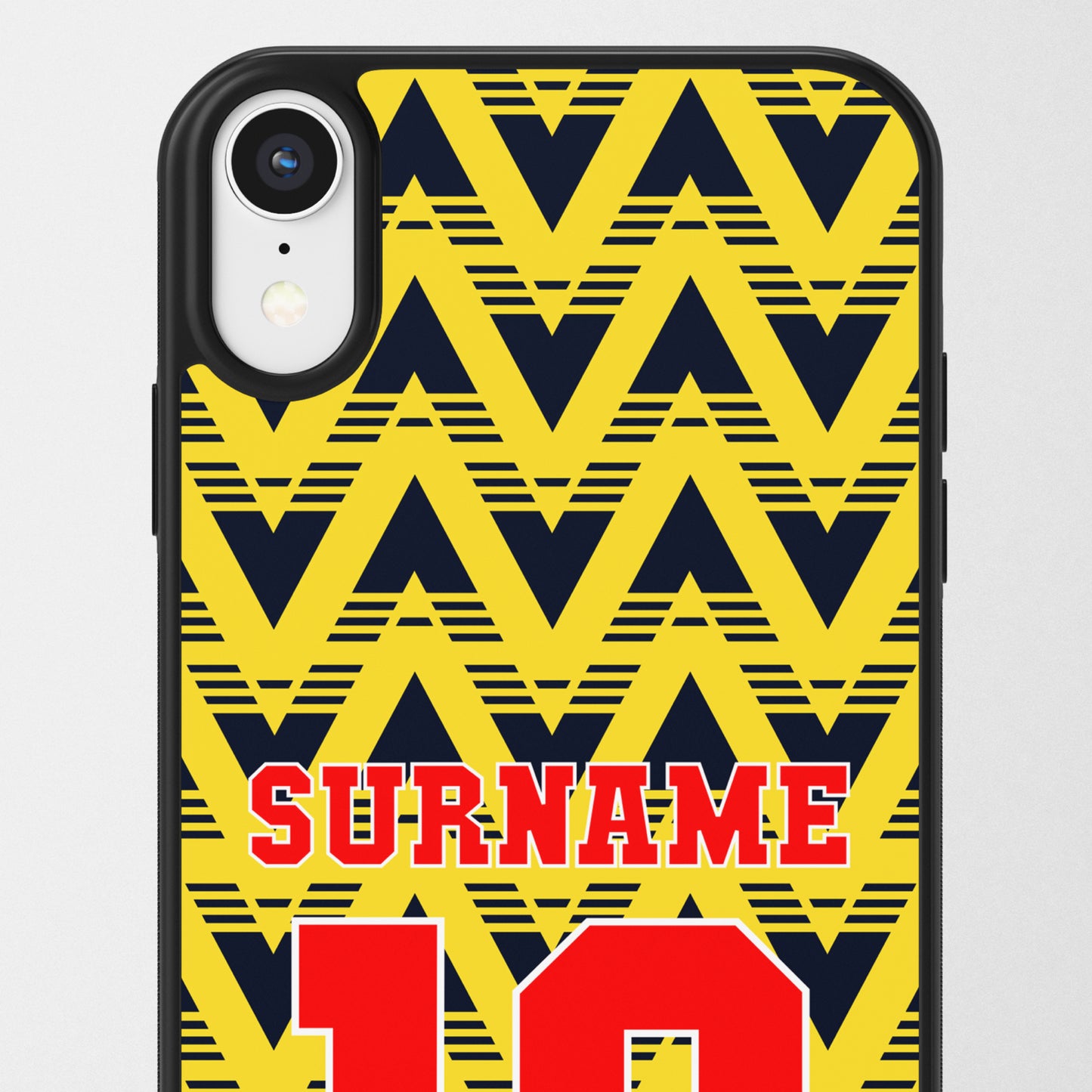 Personalised Retro Arsenal Shirt Phone Case