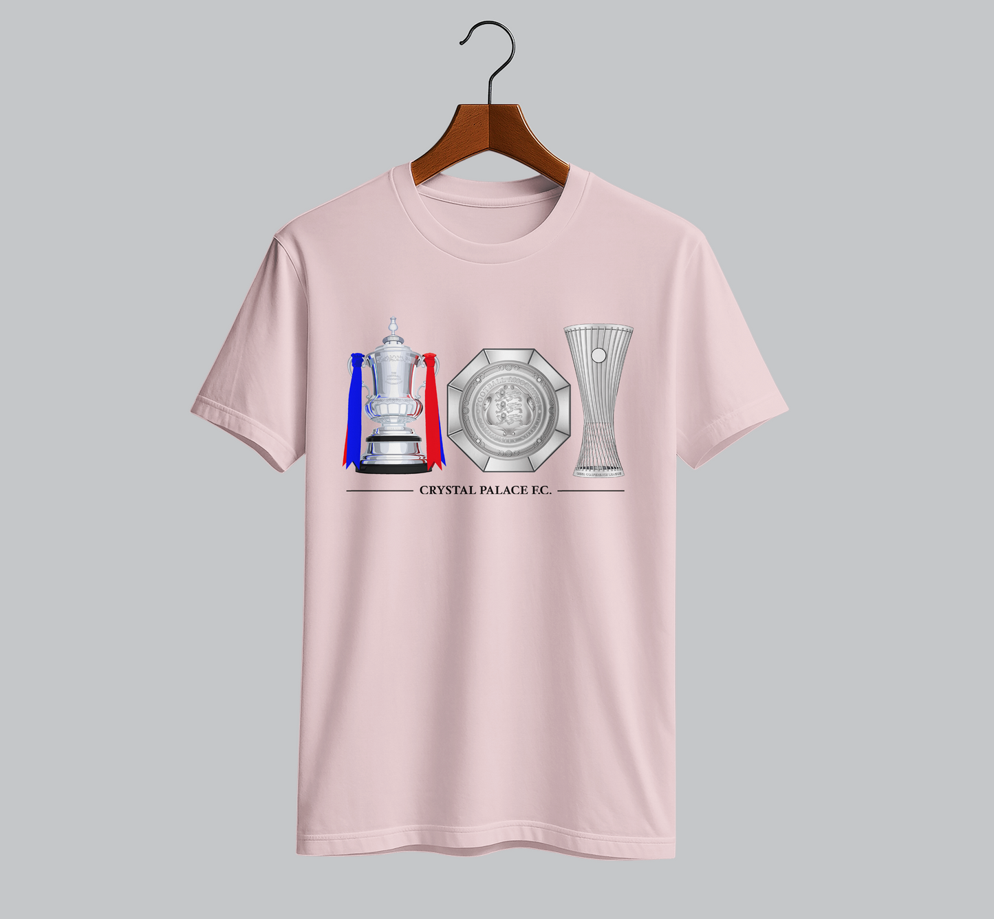 Crystall Palace Three Trophies T-Shirt
