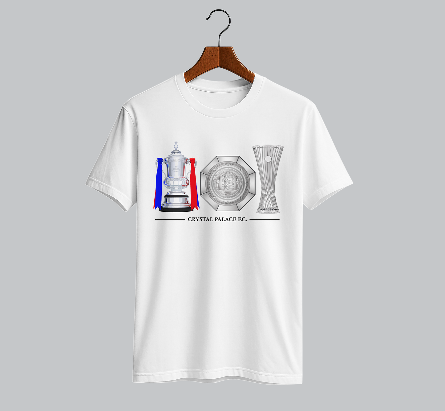 Crystall Palace Three Trophies T-Shirt