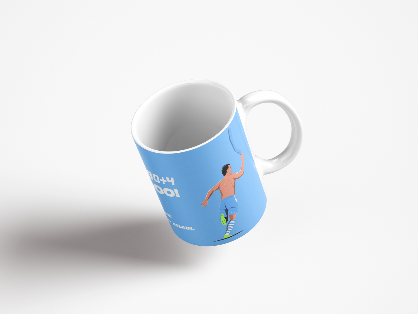 Sergio Aguero 90+4 Mug