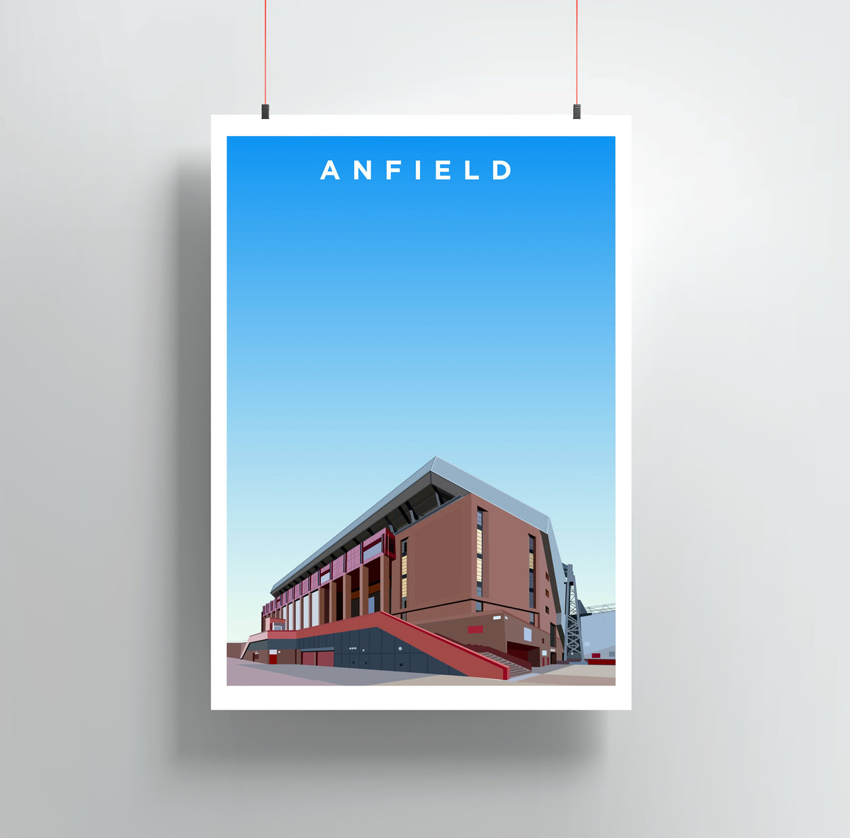 Liverpool Anfield Stadium Print