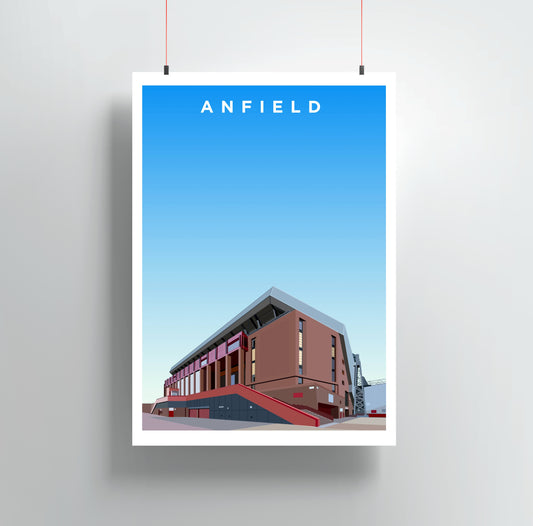 Liverpool Anfield Stadium Print