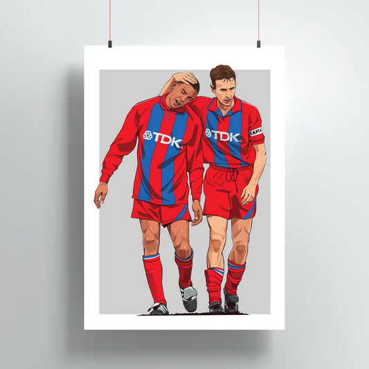 Chris Armstrong/Gareth Southgate Print