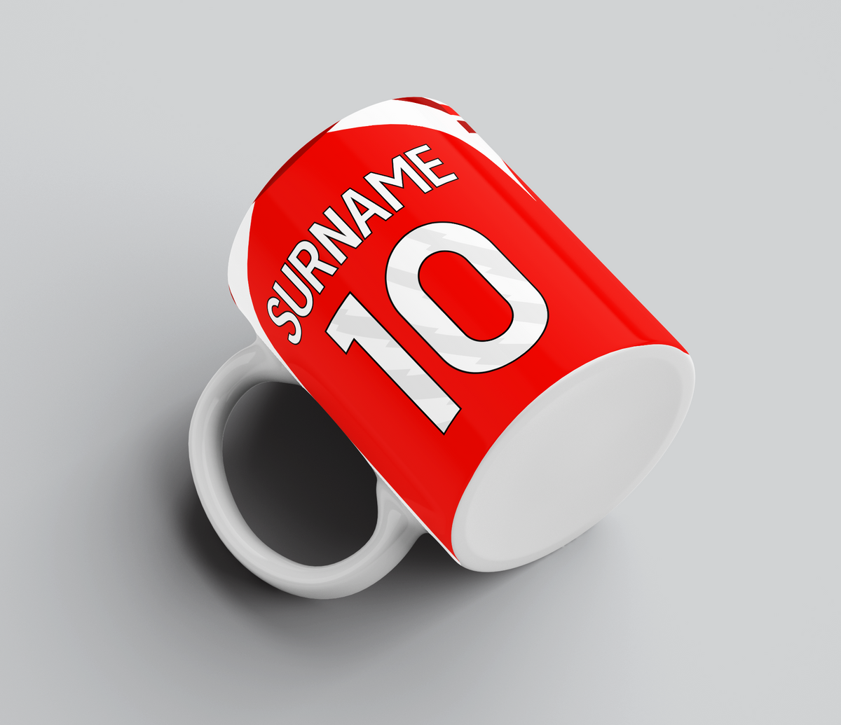 Personalised 2026/27 Arsenal Home Shirt Mug - Any Name and Number