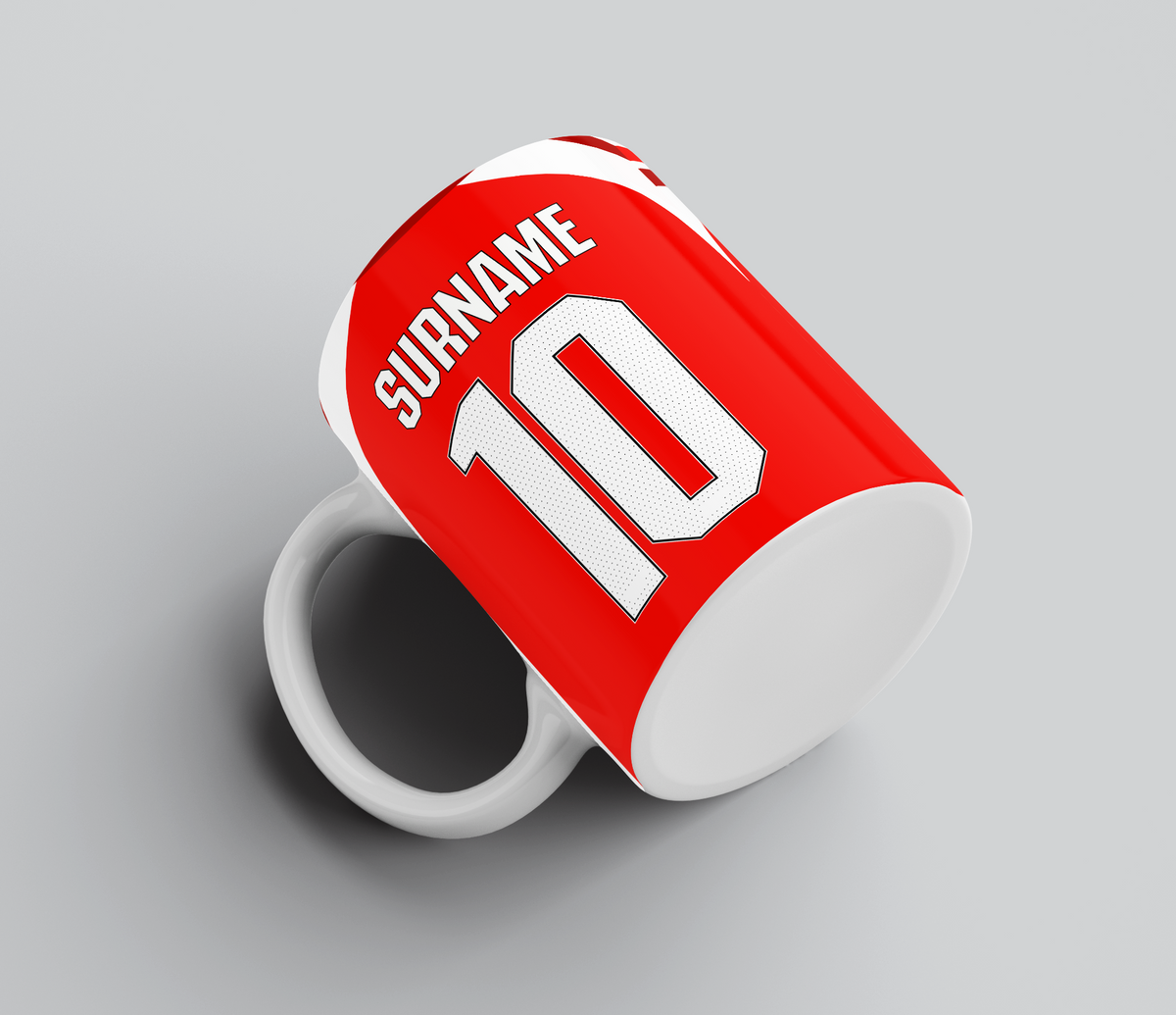 Personalised 2026/27 Arsenal Home Shirt Mug - Any Name and Number