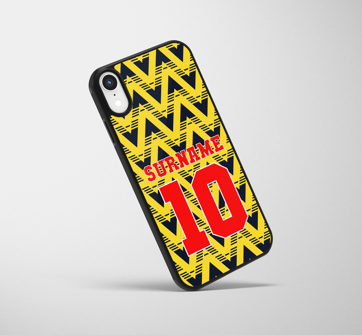 Personalised Retro Arsenal Shirt Phone Case