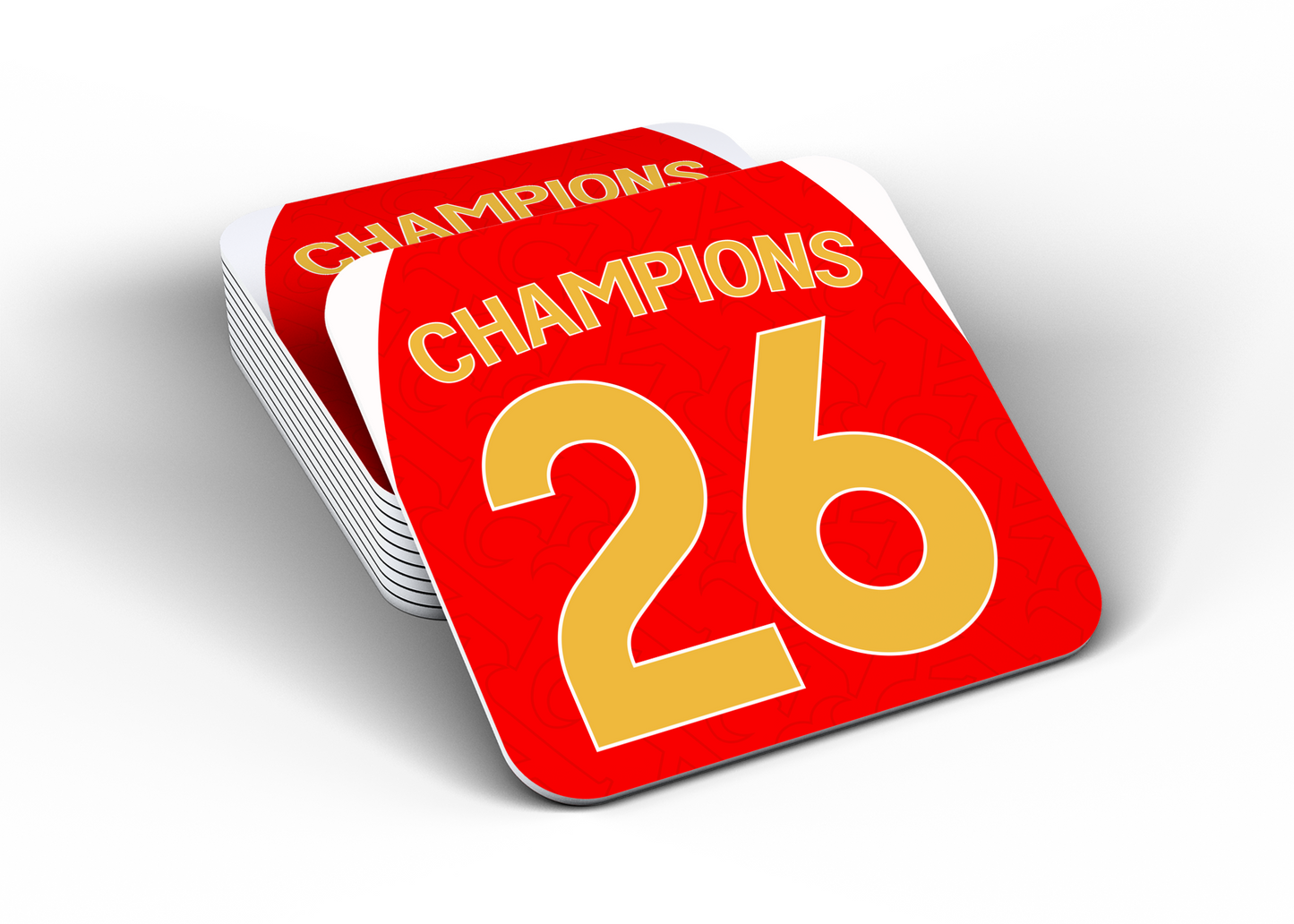 Arsenal 'Champions 26' Coasters