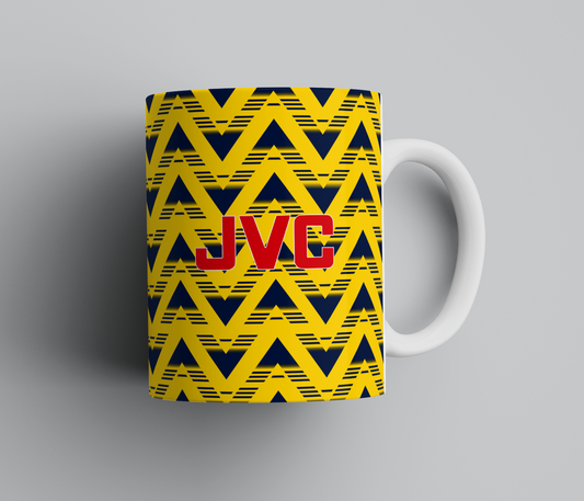 Personalised Retro Arsenal Mug - Any Name and Number