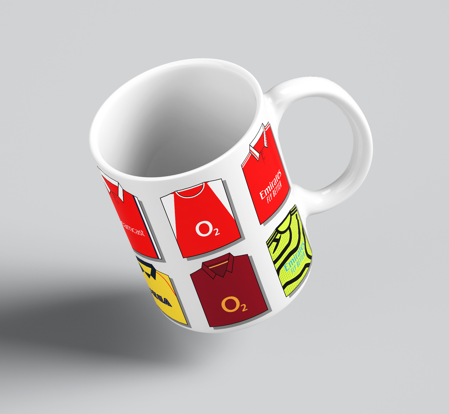 Arsenal Shirts Mug