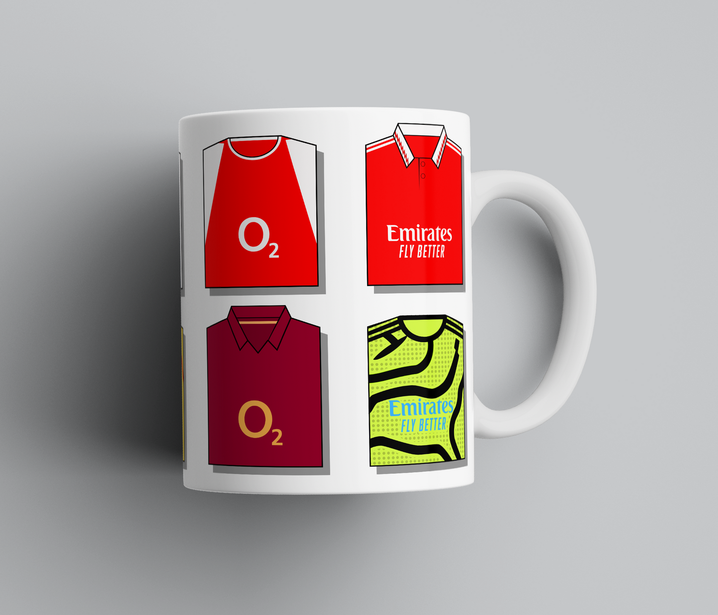 Arsenal Shirts Mug
