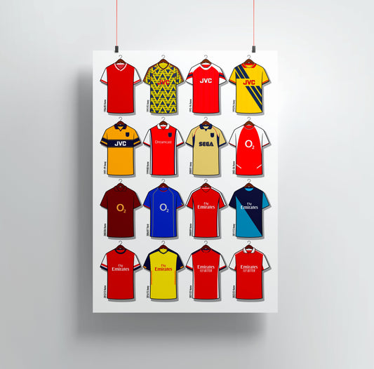 Arsenal Shirts Print