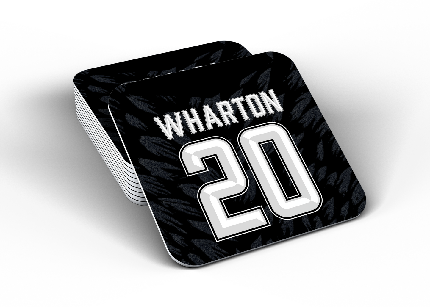 Palace 2026/27 Away Shirt (Player Name and Number) Coasters