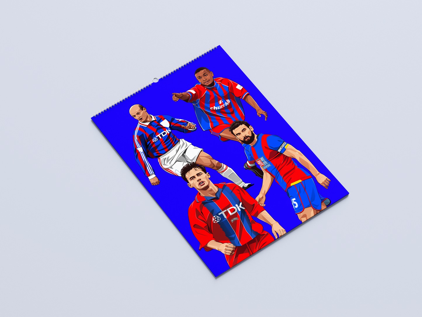 Palace Classic Players 2026 Wall Calendar