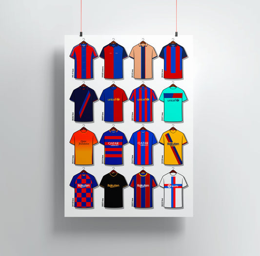 Barcelona Shirts Print