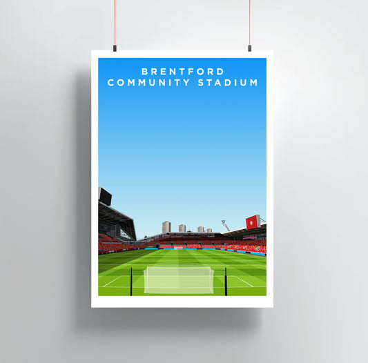 Brentford Stadium Print
