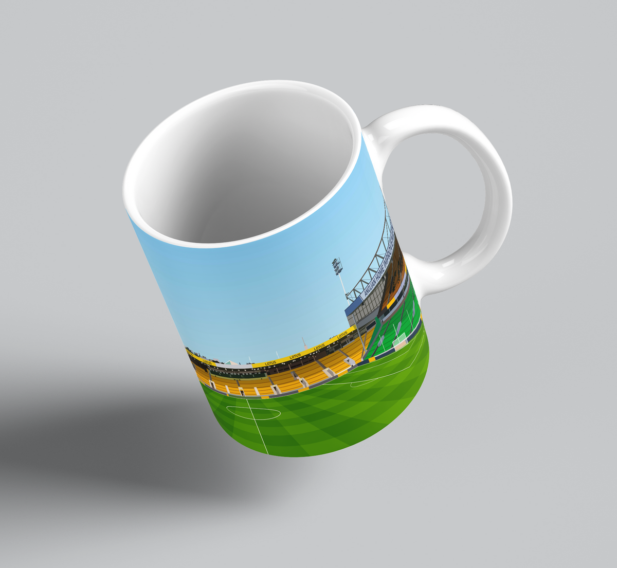 Carrow Road Stadium Mug