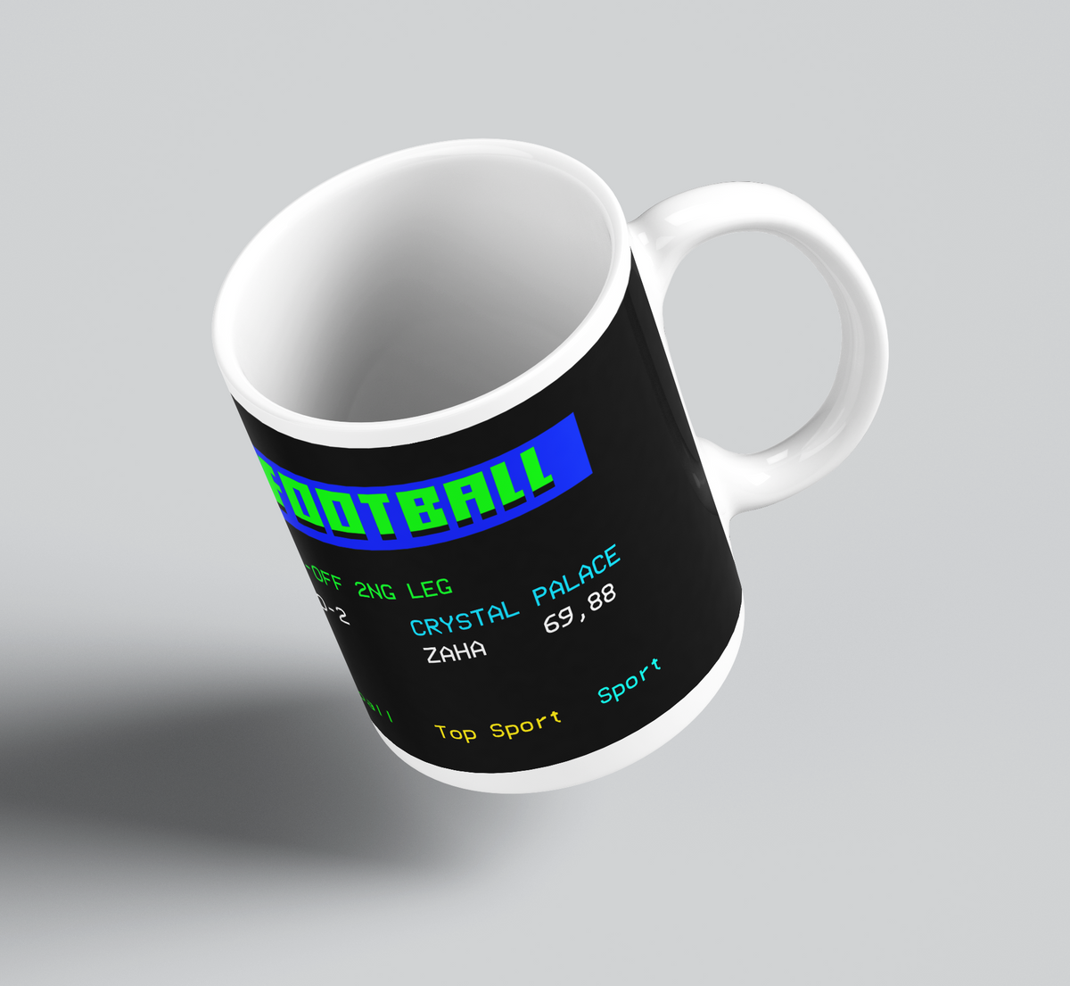 Personalised Retro Ceefax Mug